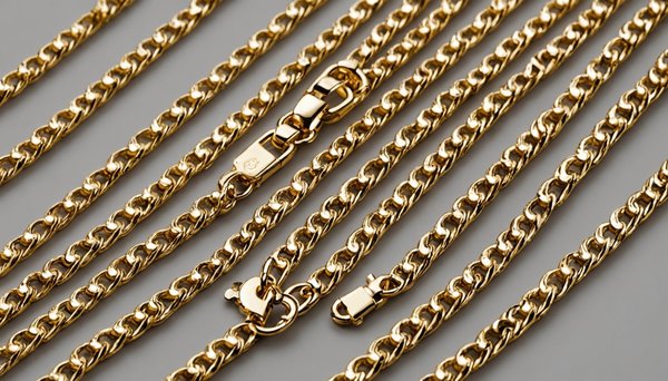 Découvrez nos chaînes en or : élégance et variété pour tous